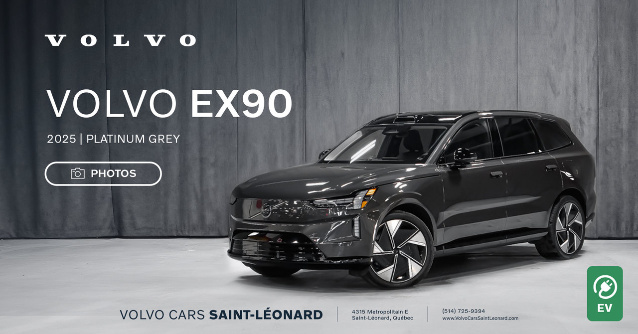 Volvo EX90 2025 - Gris Platine - Photos