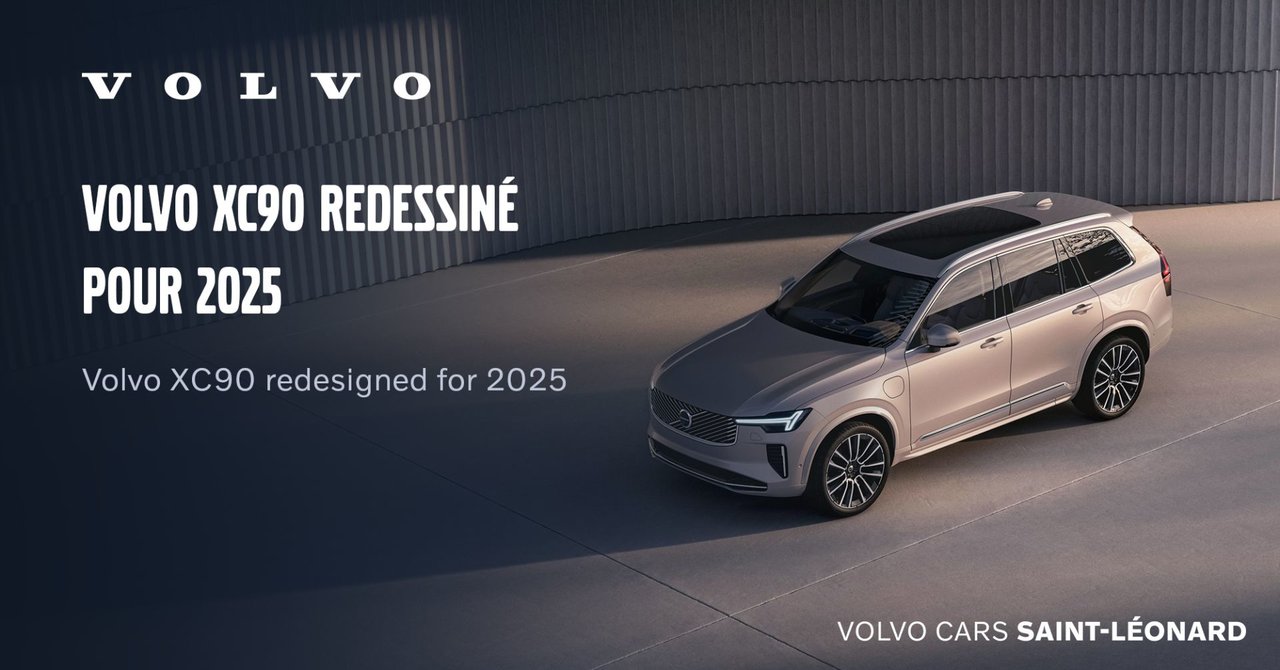 Volvo XC90 redessiné pour 2025