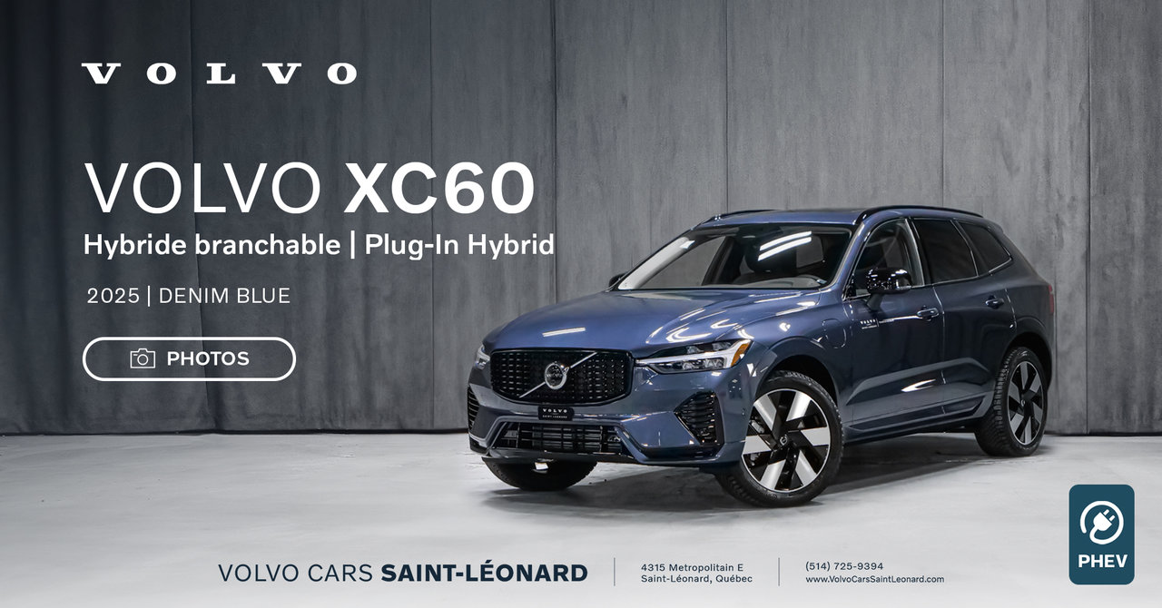 2025 Volvo XC60 Plug-In Hybrid DENIM BLUE METALLIC - Pictures