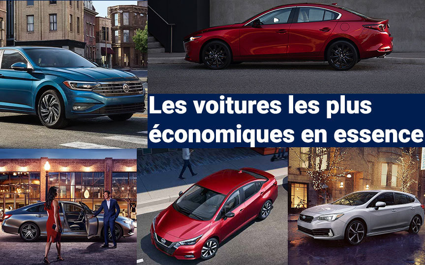 Les voitures les plus économiques en essence