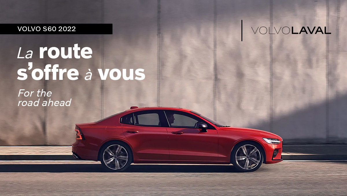 Une berline performante : la Volvo S60 2022