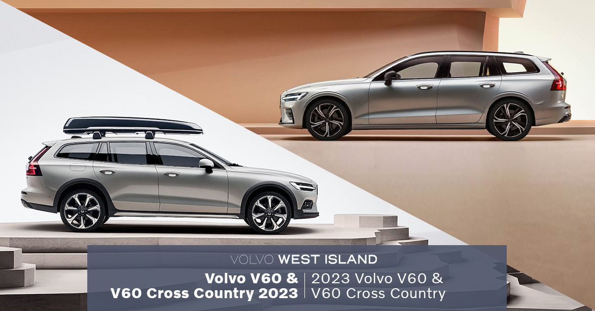Volvo V60 et V60 Cross Country 2023 : à vous la route !
