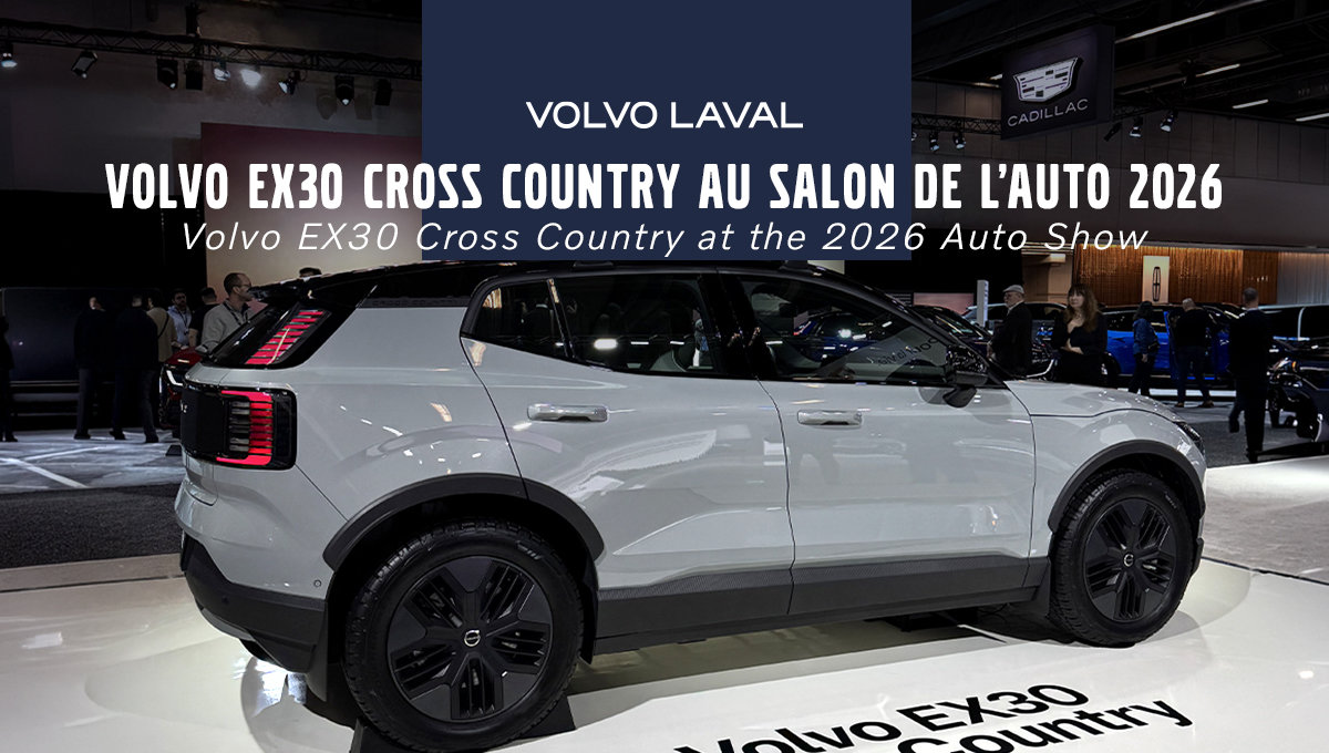 Volvo EX30 Cross Country au Salon de l’auto 2026