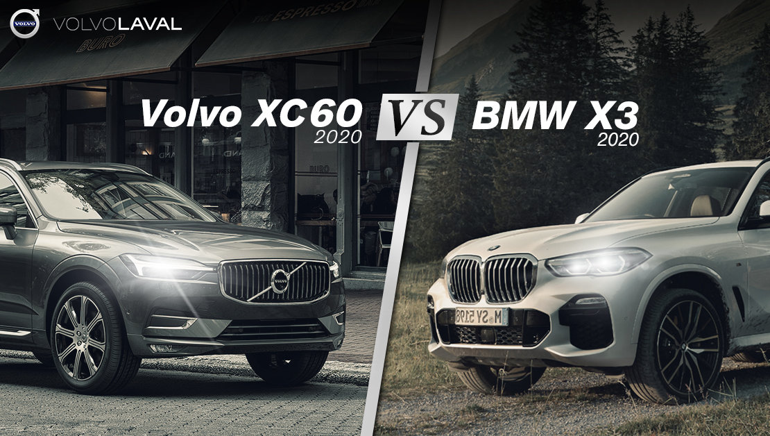2020 Volvo XC60 Vs. 2020 BMW X3