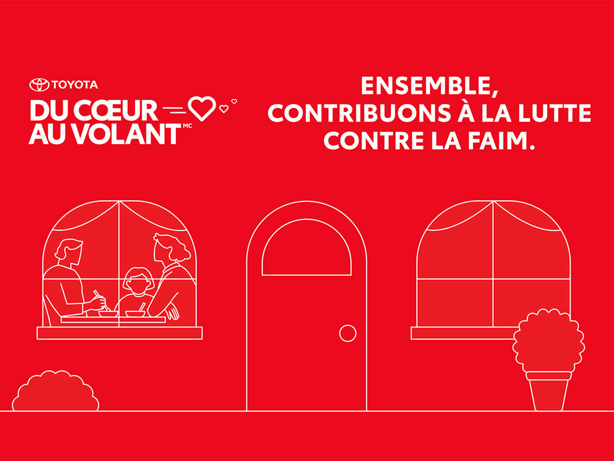 Toyota Canada renouvelle son partenariat avec Banques alimentaires Canada