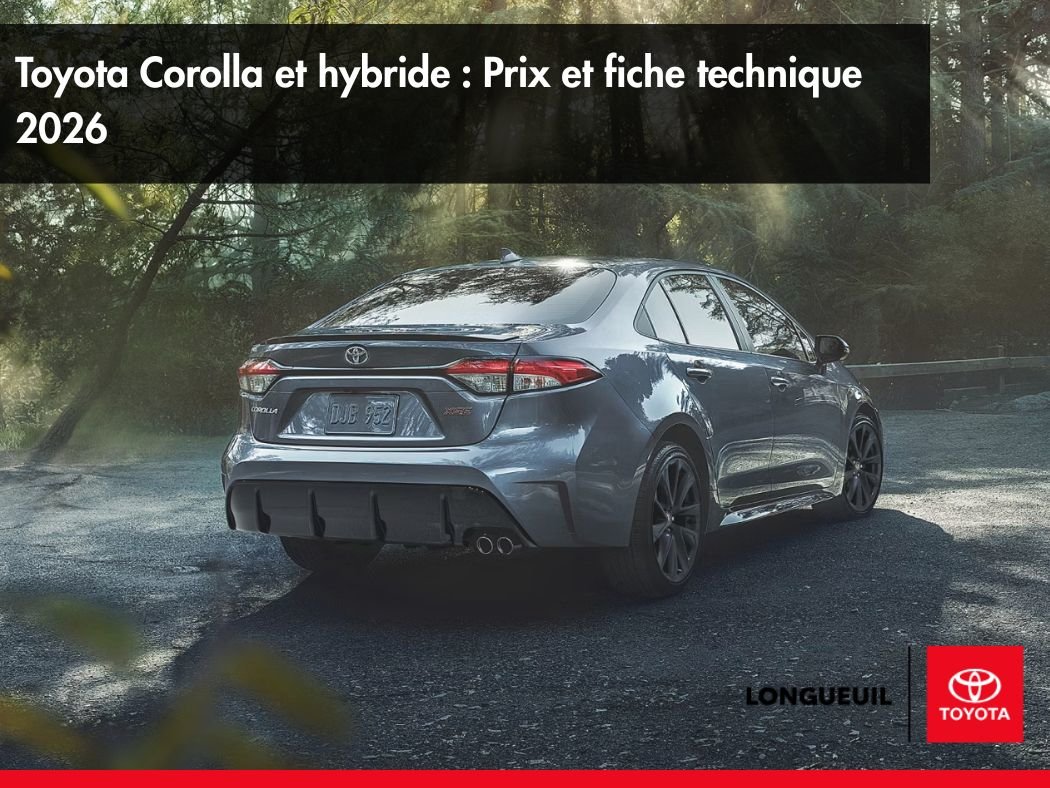 Toyota Corolla Hybride 122cv Fiche Technique
