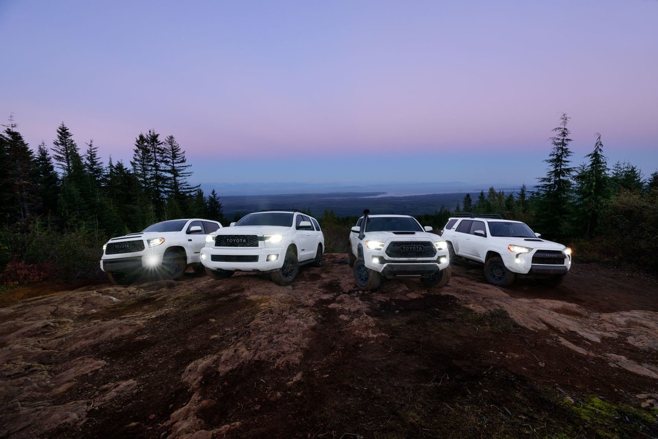 2020 Toyota SUVs and Trucks Towing Capacity