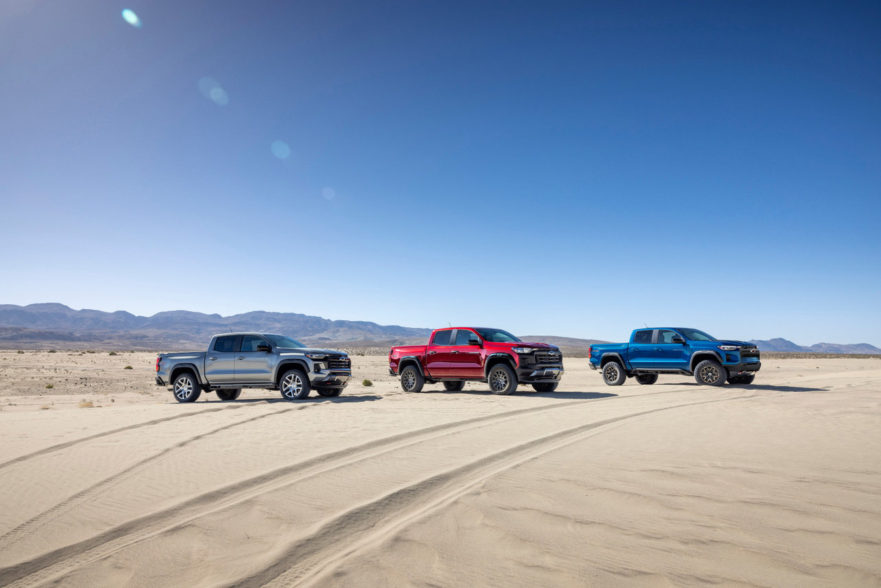 Chevrolet Colorado 2023 vs GMC Canyon 2023 - Différences et similitudes