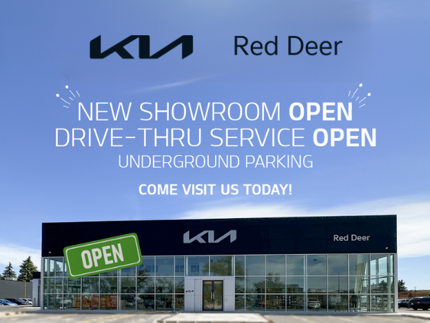 Kia Red Deer New Location Now Open!