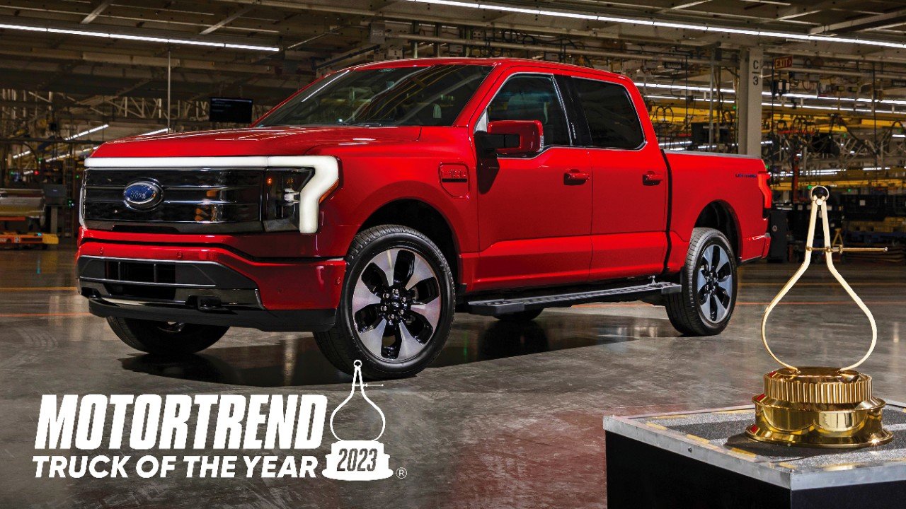 The F-150 Lightning: 2023 Truck of the Year according to MotorTrend