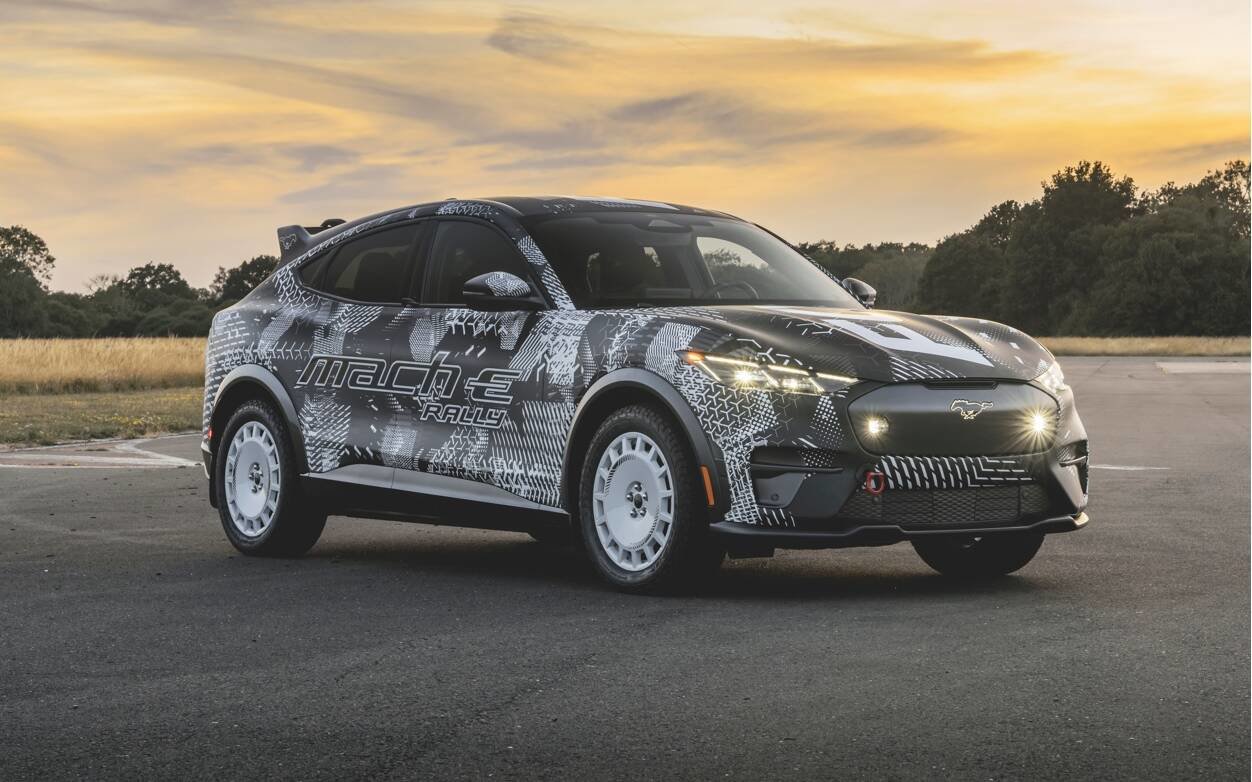 Un Ford Mustang Mach-E Rally s’en vient au Canada
