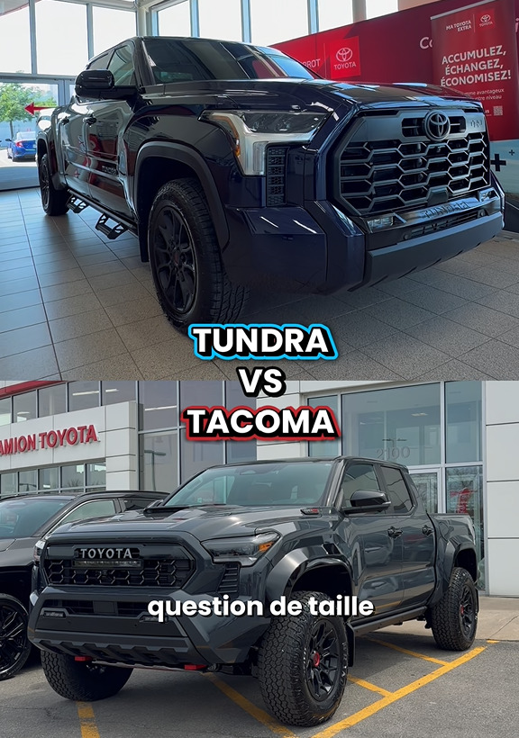 Tundra vs. Tacoma