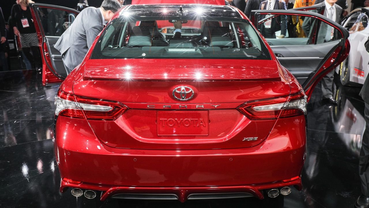 The new 2018 Camry, a complete redesign