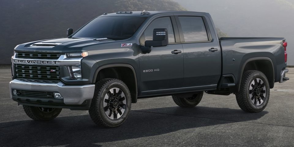 The 2020 Chevrolet Silverado HD looks really tough