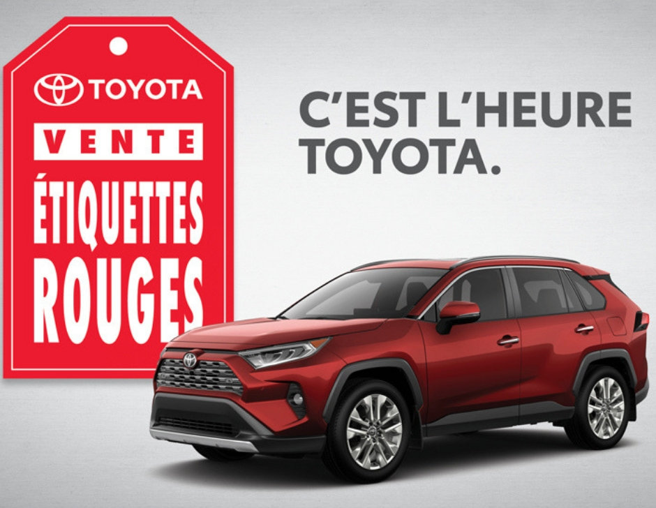 La grande vente étiquettes rouges est commencée !