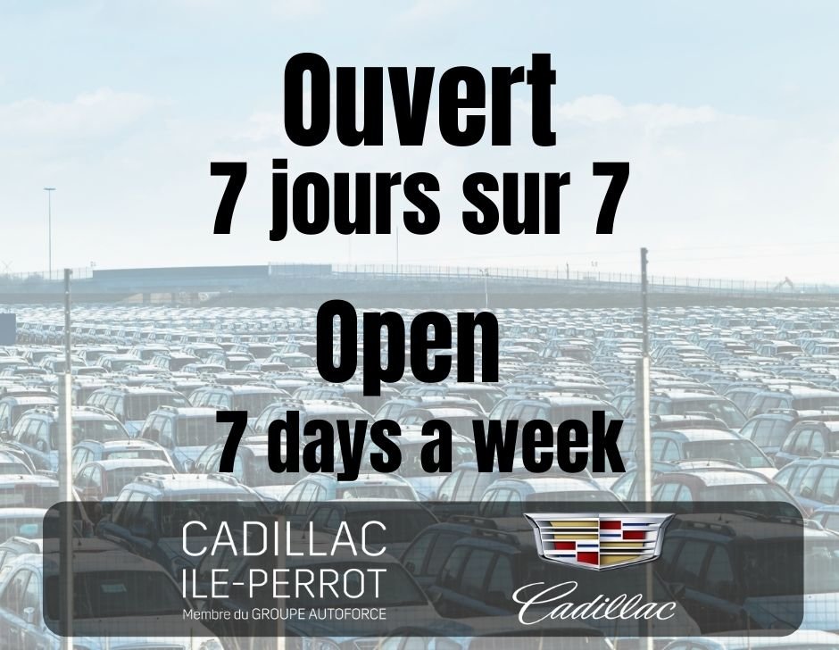 OPEN 7 days a week
