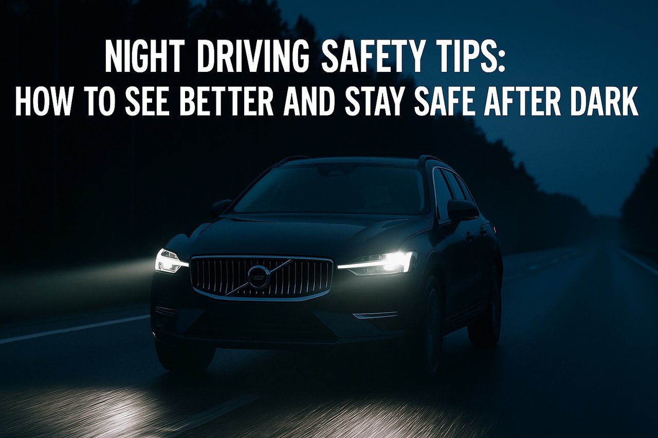 How to Improve Visibility and Stay Alert While Driving at Night