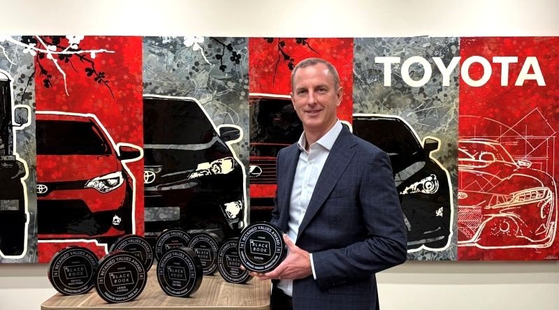 Toyota Canada receives eight 2026 Canadian Black Book Best Retained Value Awards