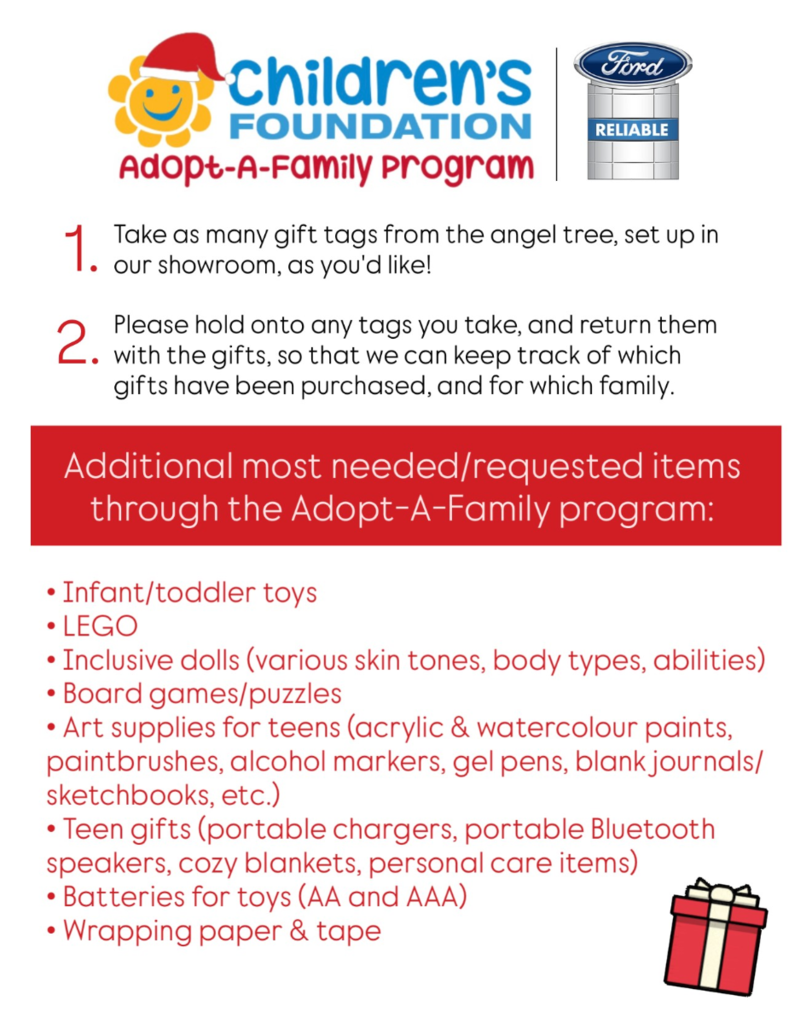 Adopt-A-Family Program