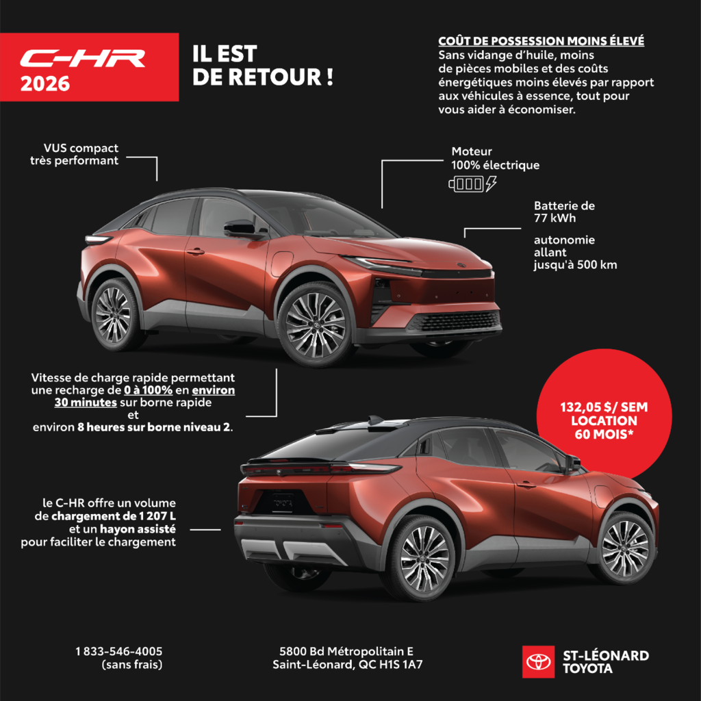 Le tout nouveau CH-R