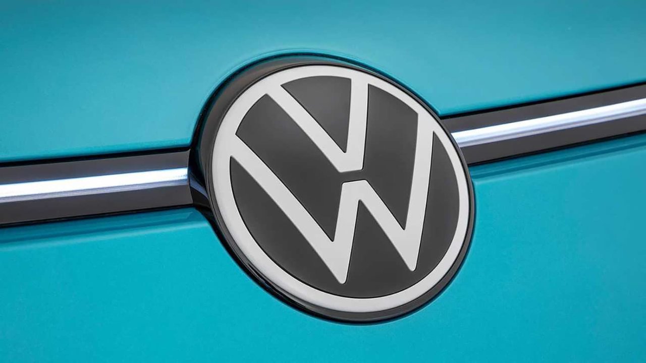 Volkswagen unveils new logo and new future  in Frankfurt