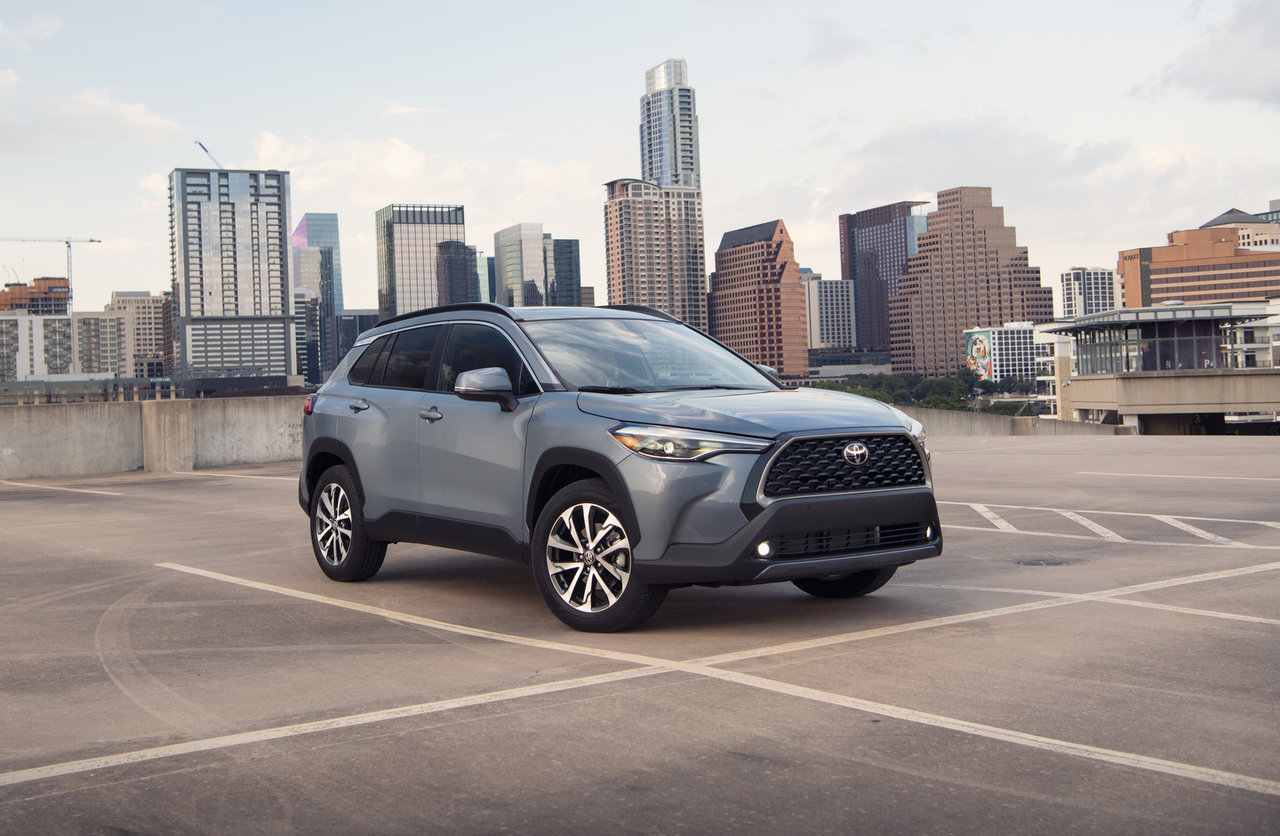 The 2022 Toyota Corolla Cross priced at $24,890