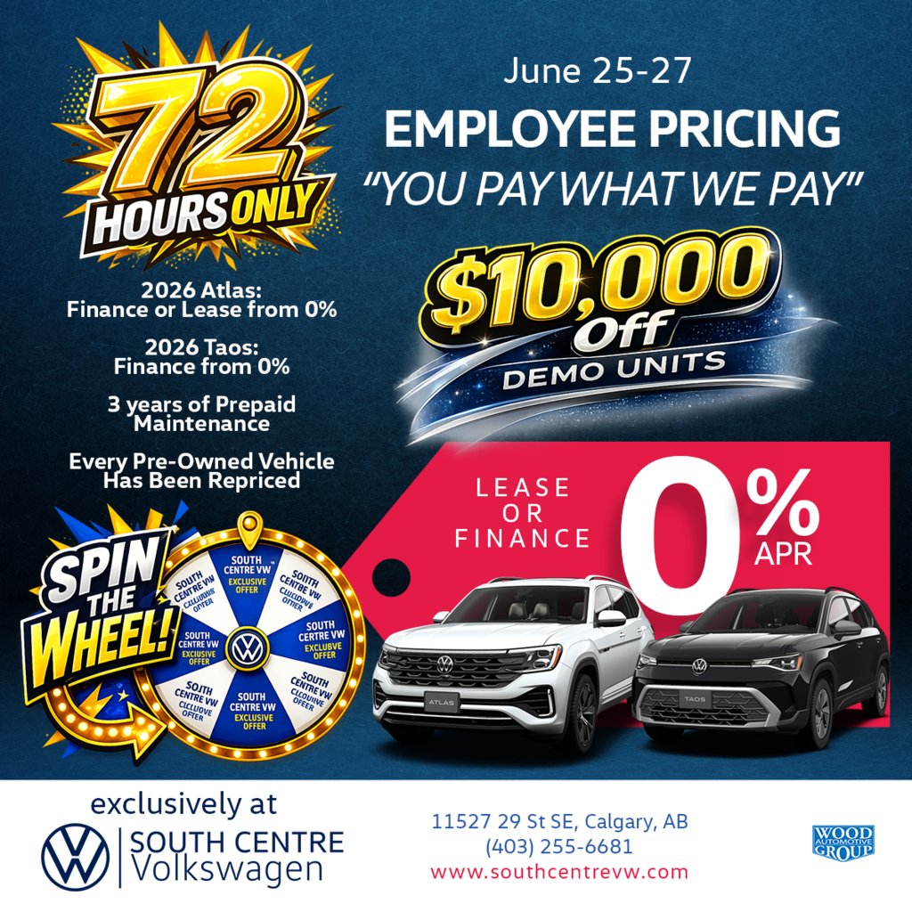 South Centre Volkswagen Employee Pricing