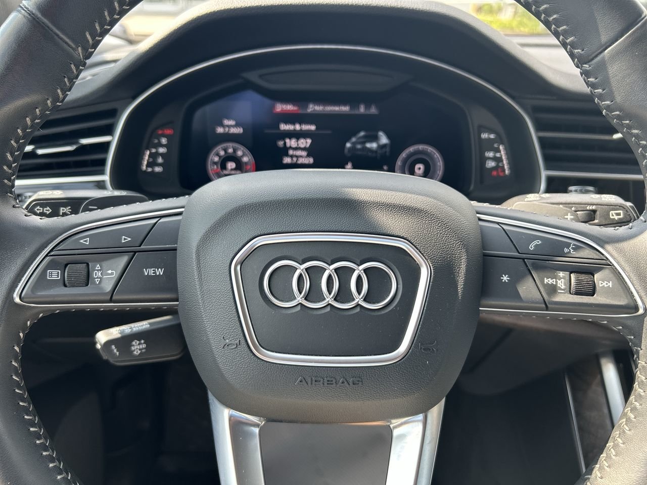 Used 2019 Glacier White Met Audi PROGRESSIVE image 22