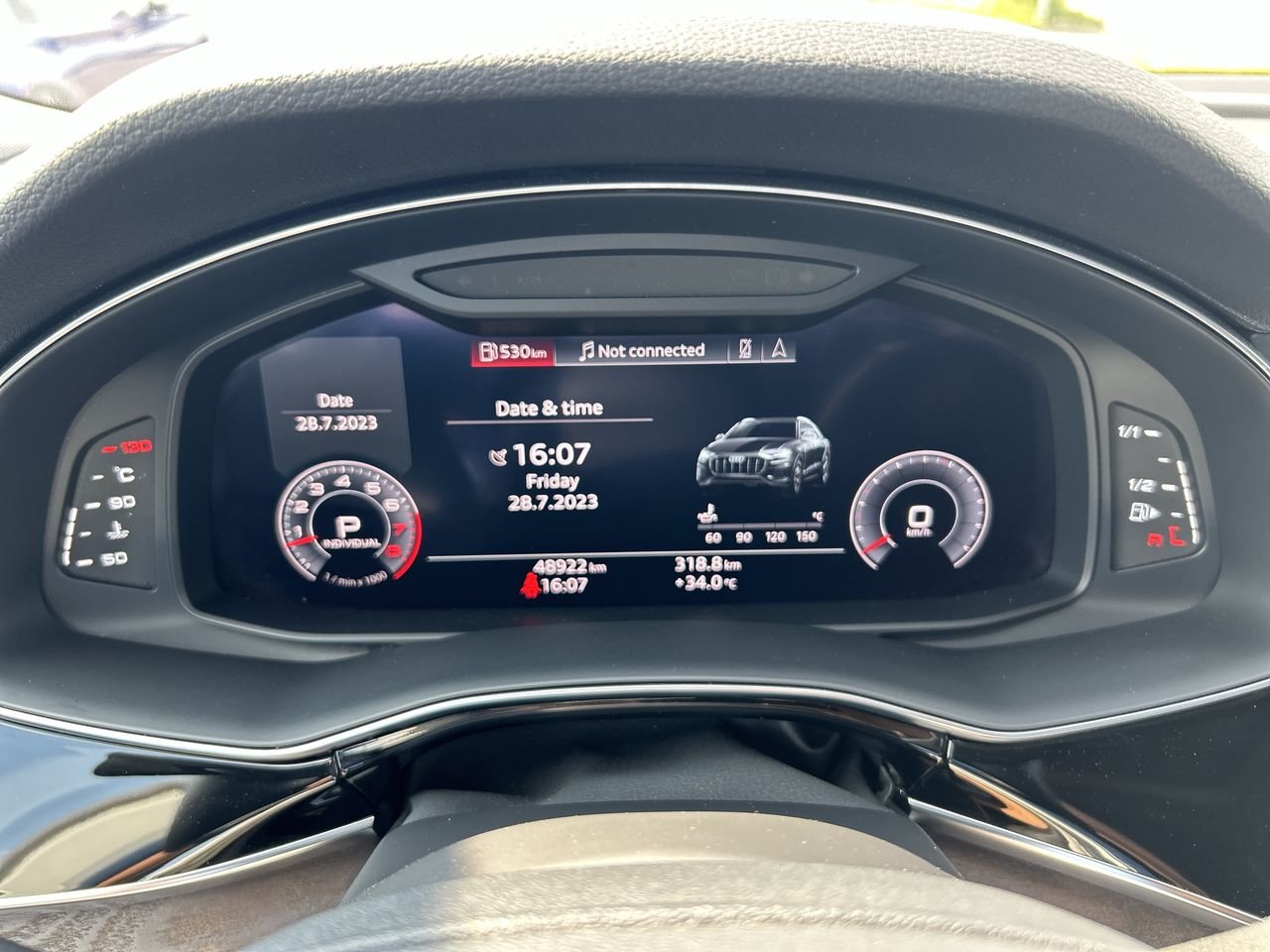 Used 2019 Glacier White Met Audi PROGRESSIVE image 23