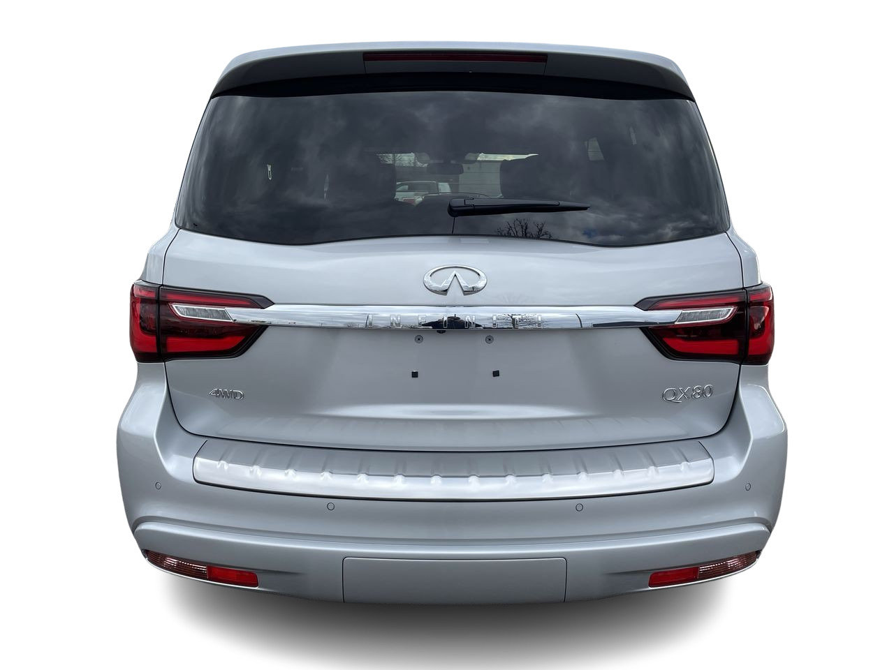 Used 2022 Liquid Platinum Met INFINITI 7-PASS LUXE image 9