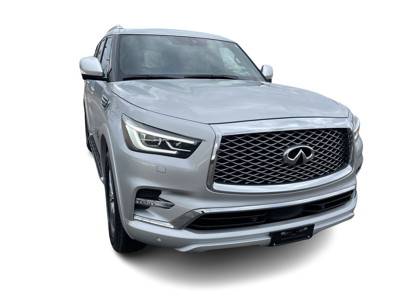 Used 2022 Liquid Platinum Met INFINITI 7-PASS LUXE image 16