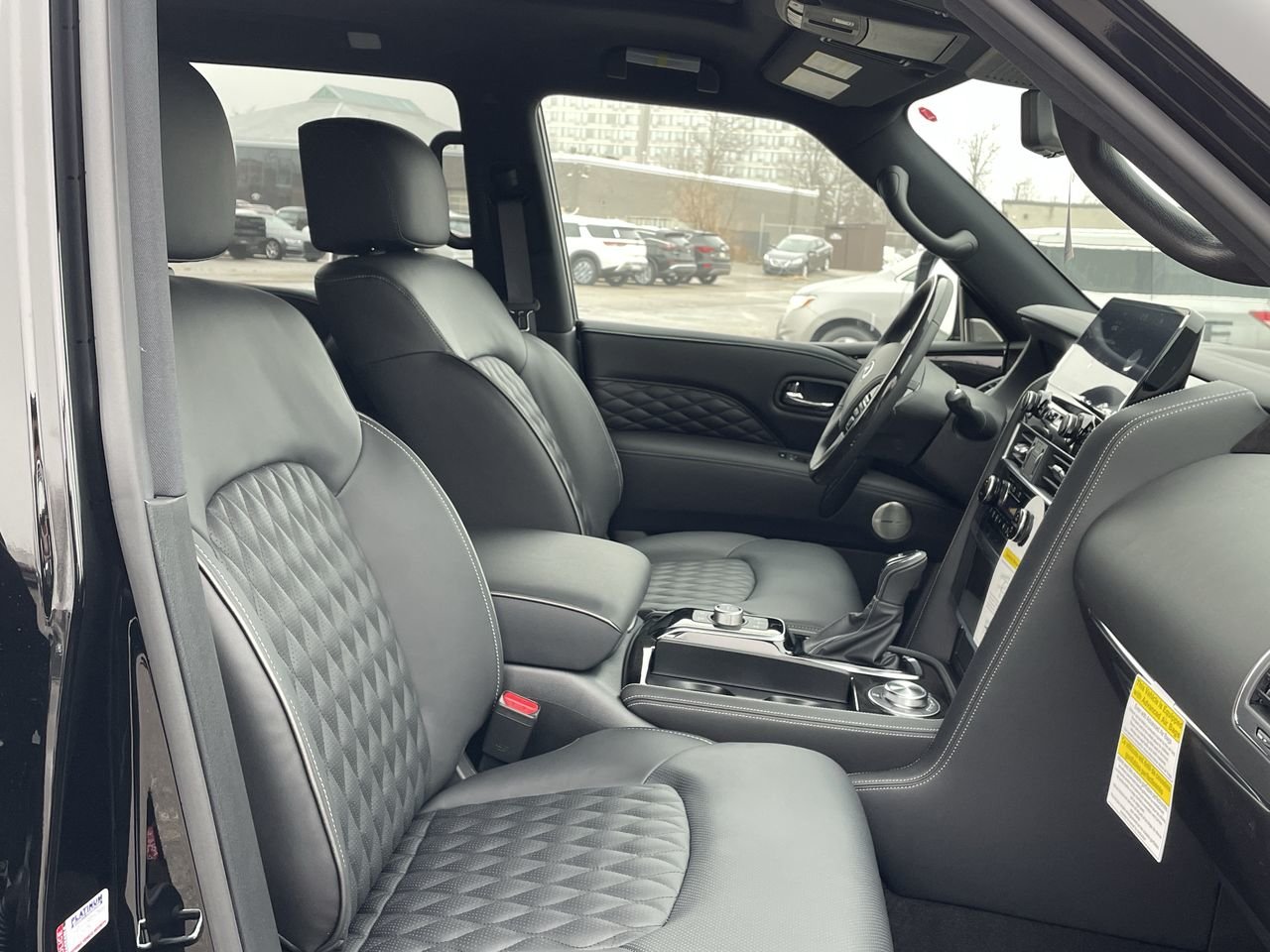 New 2023 Black Obsidian INFINITI 7 PASSENGER, ProACTIVE image 29