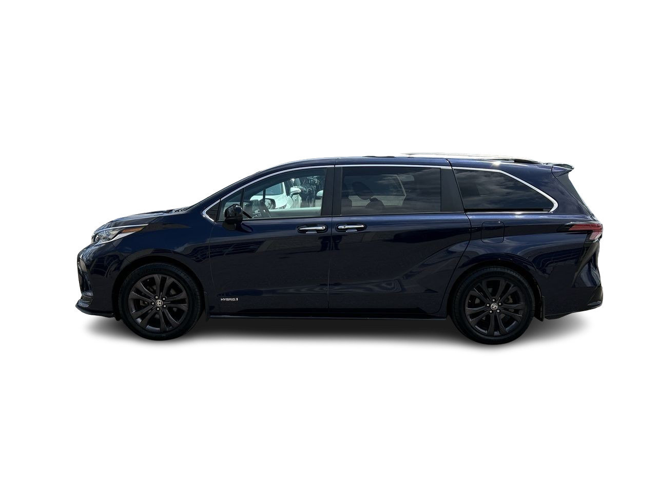 Used 2021 Midnight Black Met Toyota XSE 7-Pass image 5