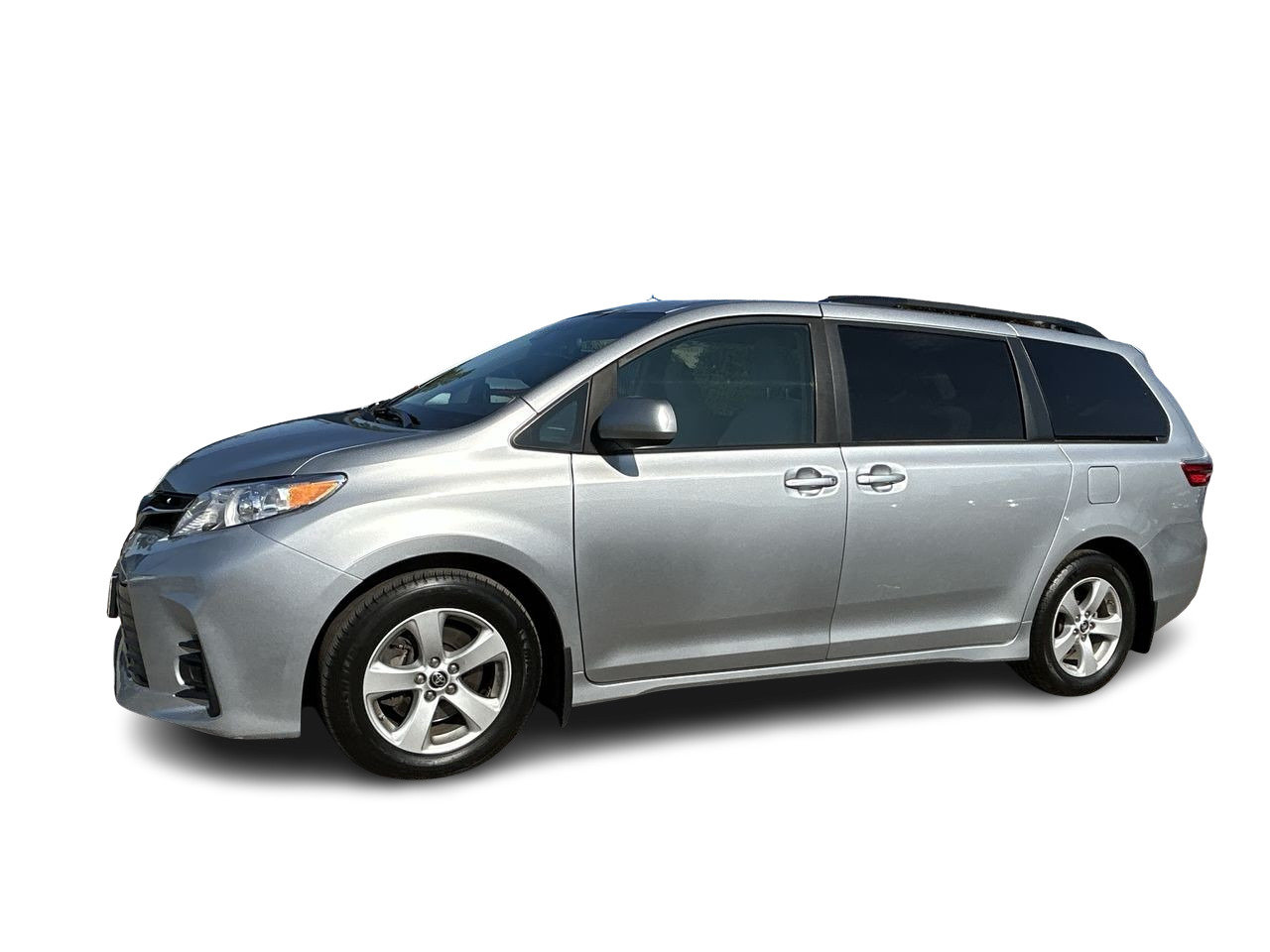 Used 2020 Celestial Silver MET Toyota LE 8-Pass V6 image 4