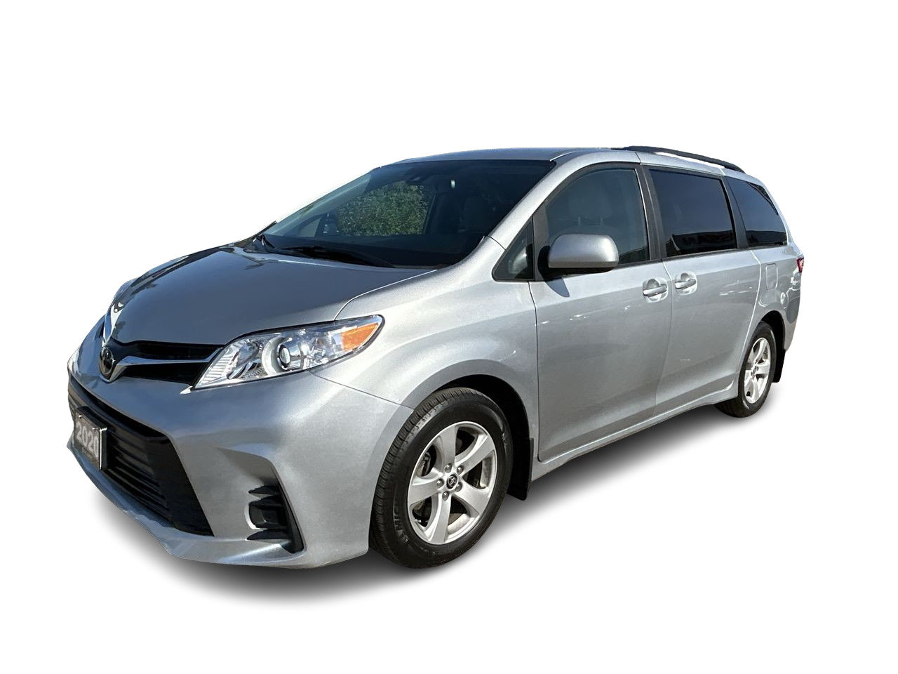 Used 2020 Celestial Silver MET Toyota LE 8-Pass V6 image 3