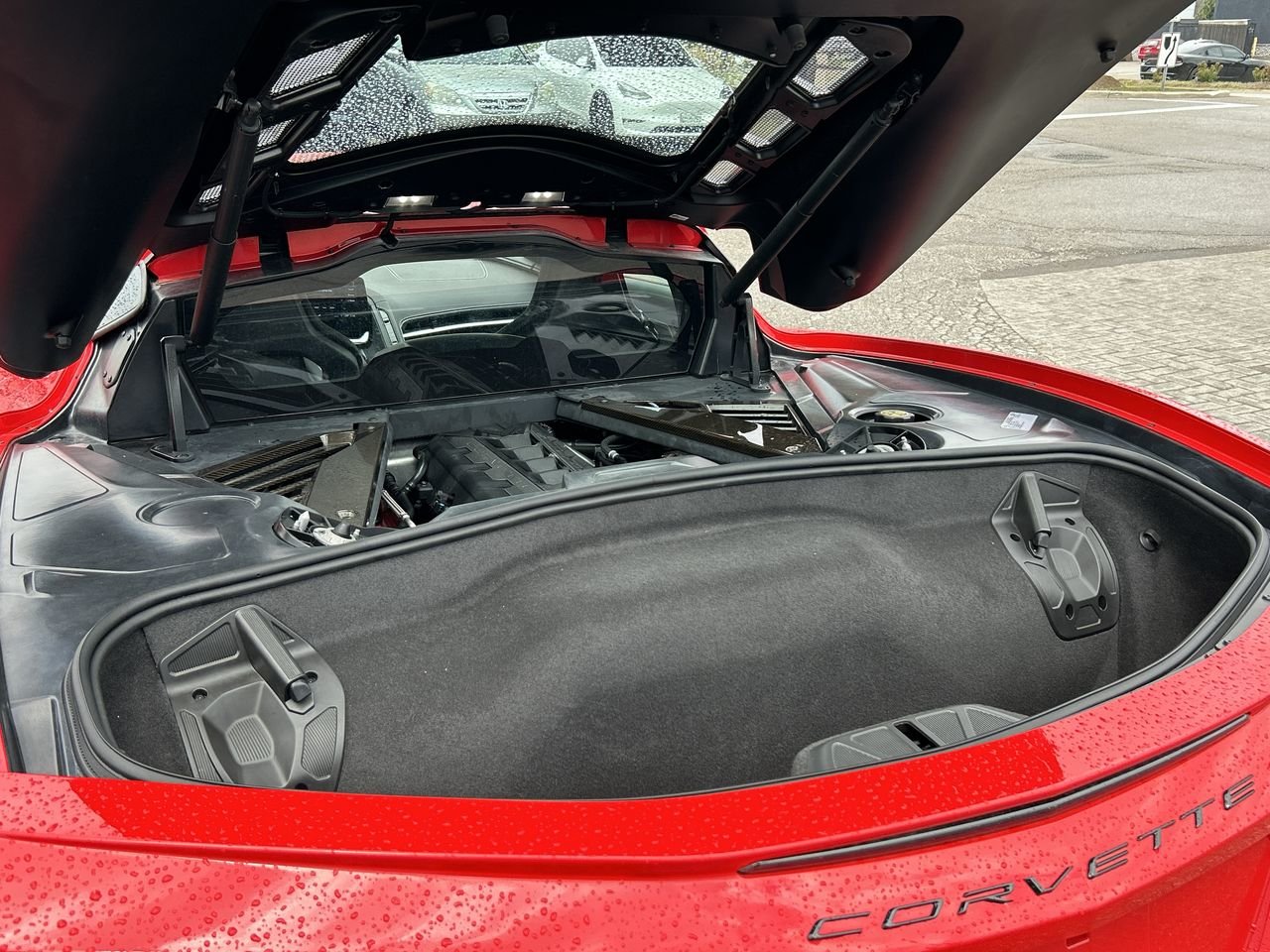 Used 2020 Torch Red Chevrolet Convertible Stingray 1LT image 27