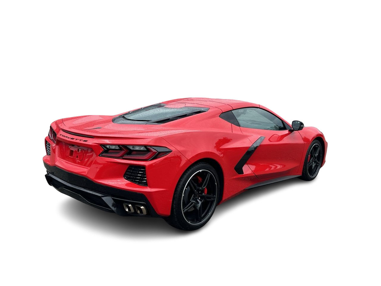 Used 2020 Torch Red Chevrolet Convertible Stingray 1LT image 8