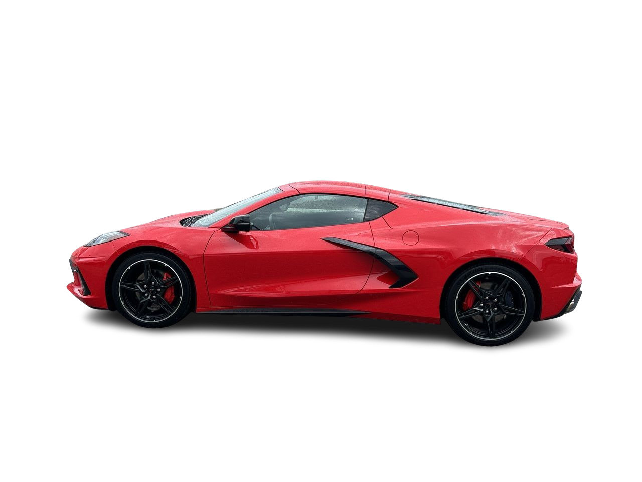Used 2020 Torch Red Chevrolet Convertible Stingray 1LT image 2