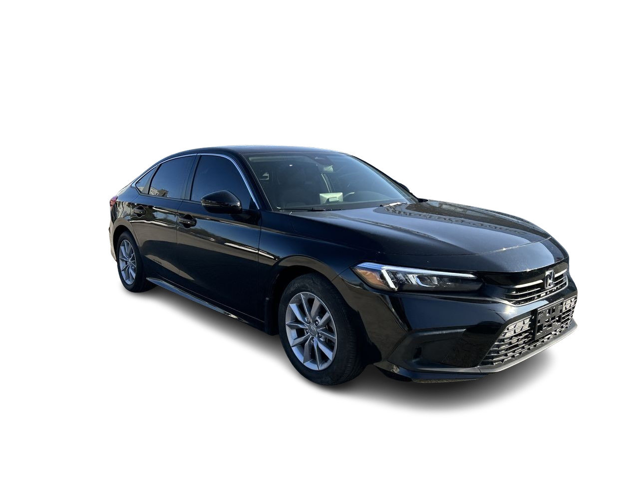 Used 2022 black Honda Sedan EX CVT image 15