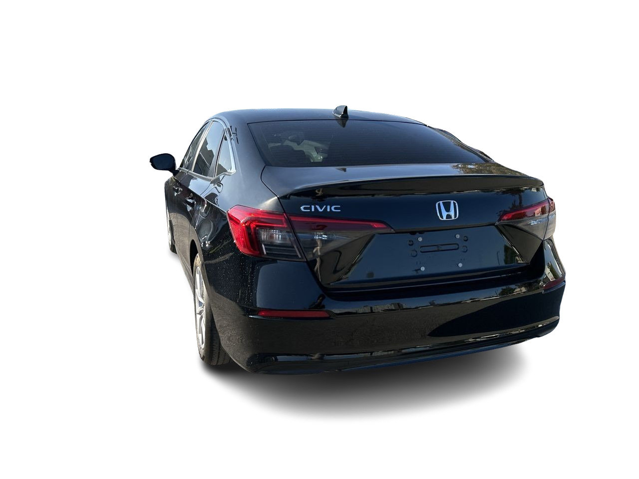 Used 2022 black Honda Sedan EX CVT image 8