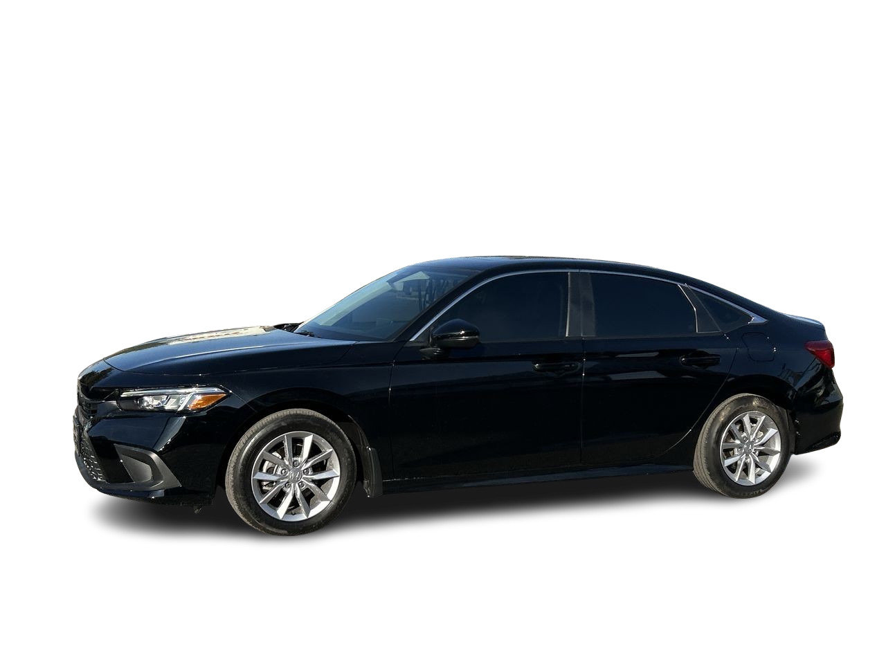 Used 2022 black Honda Sedan EX CVT image 4