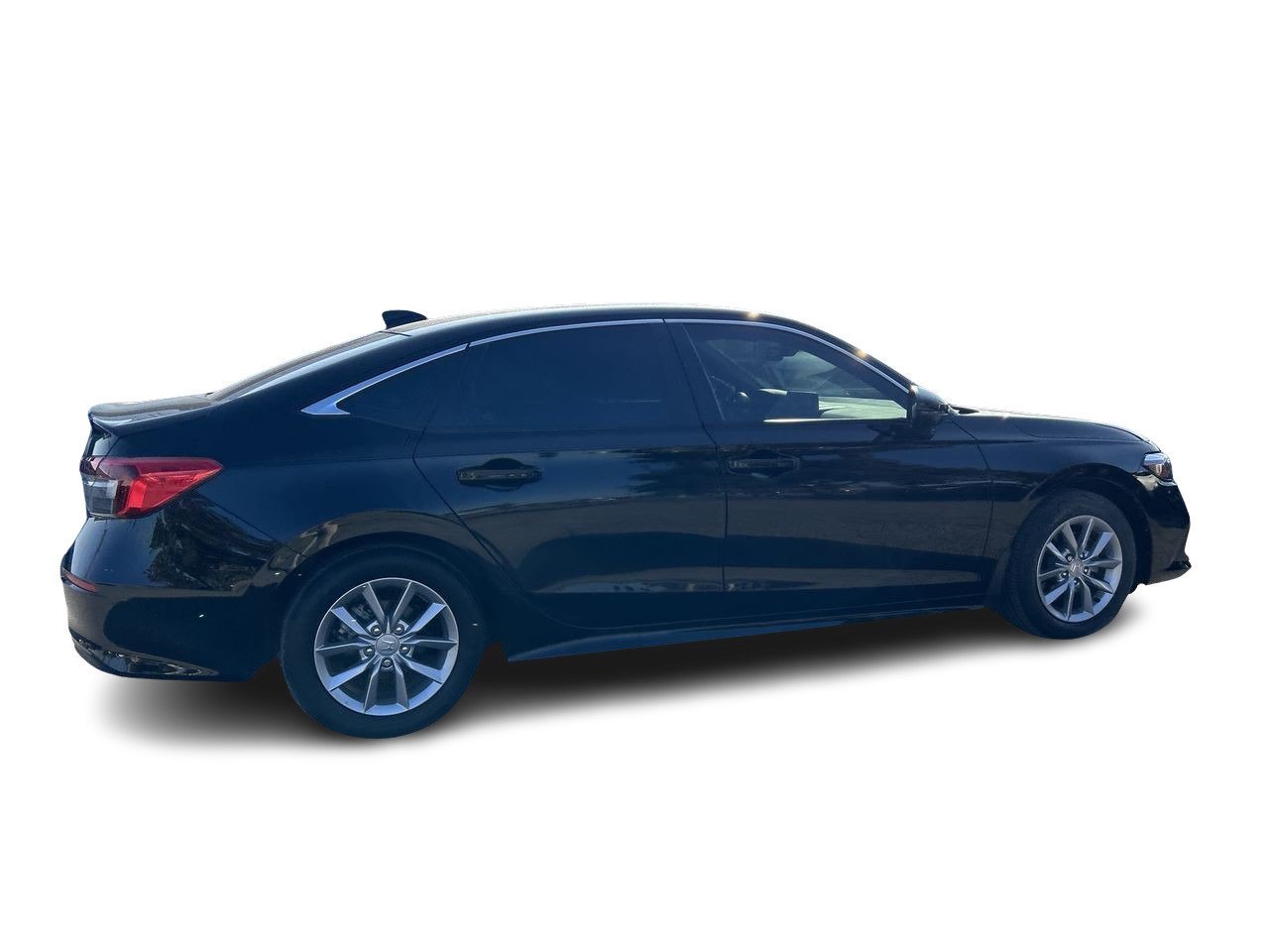 Used 2022 black Honda Sedan EX CVT image 12