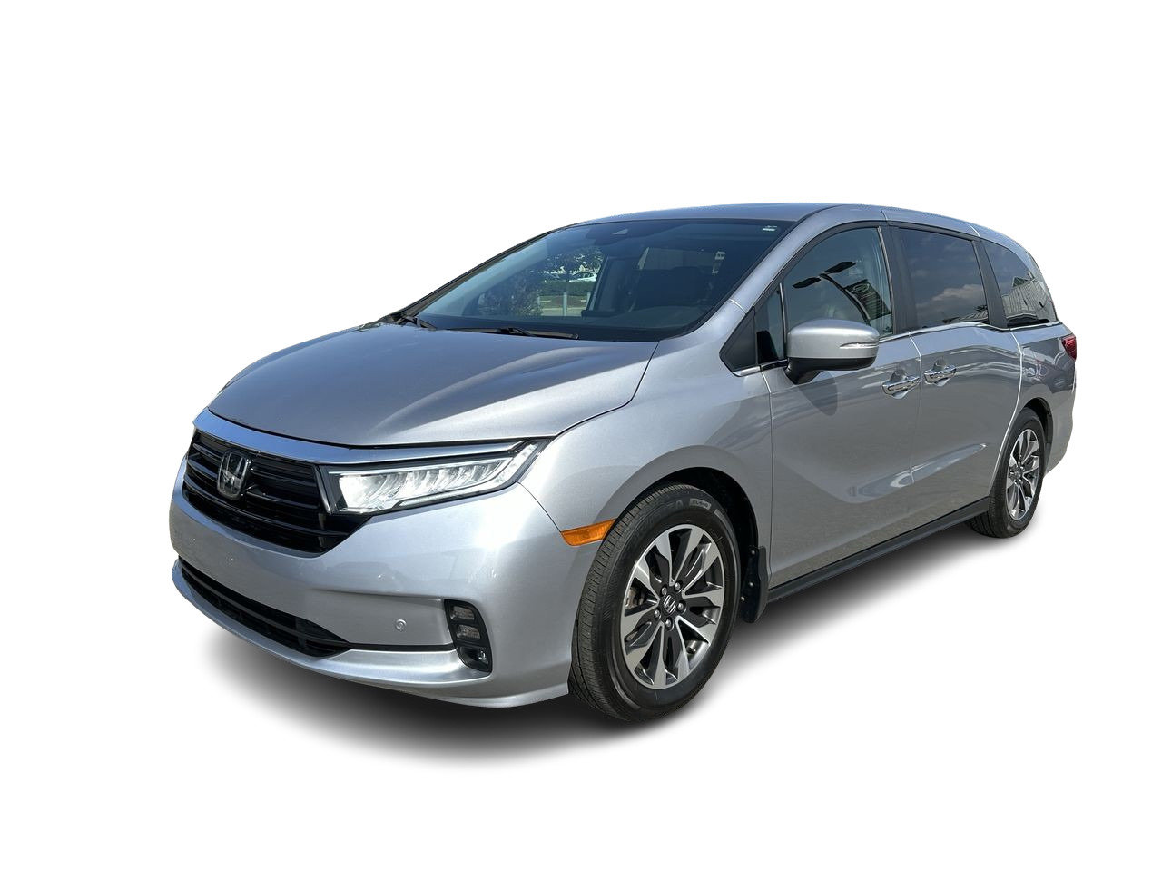 Used 2022 Lunar Silver Met Honda EX-L Navi image 3