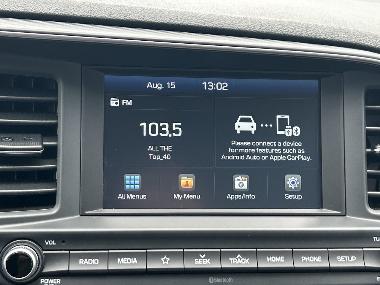 Used 2020 Intense Blue Pearl Hyundai Preferred IVT image 23
