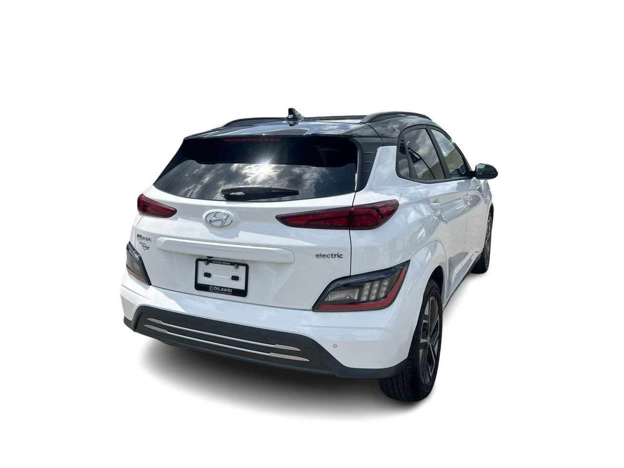 Used 2022 Atlas White/Phantom Black Hyundai Preferred Two-Tone image 10