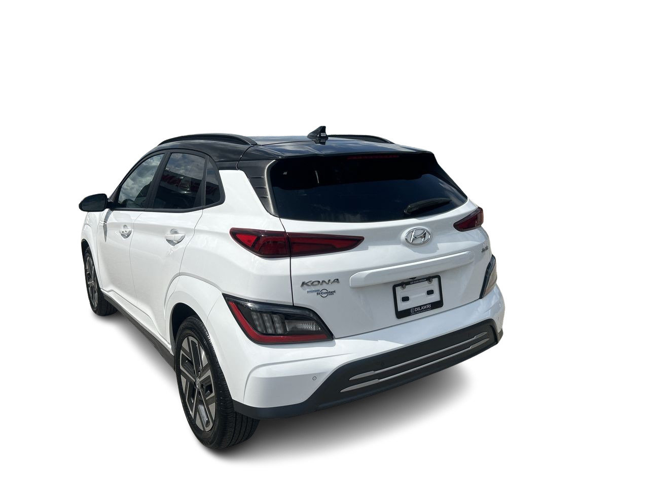 Used 2022 Atlas White/Phantom Black Hyundai Preferred Two-Tone image 8