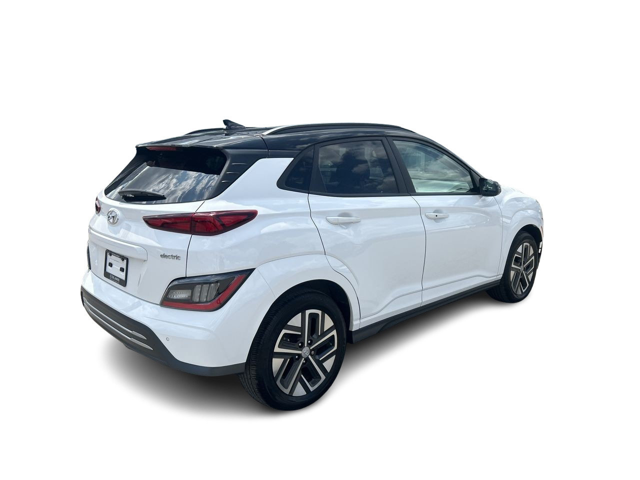 Used 2022 Atlas White/Phantom Black Hyundai Preferred Two-Tone image 11