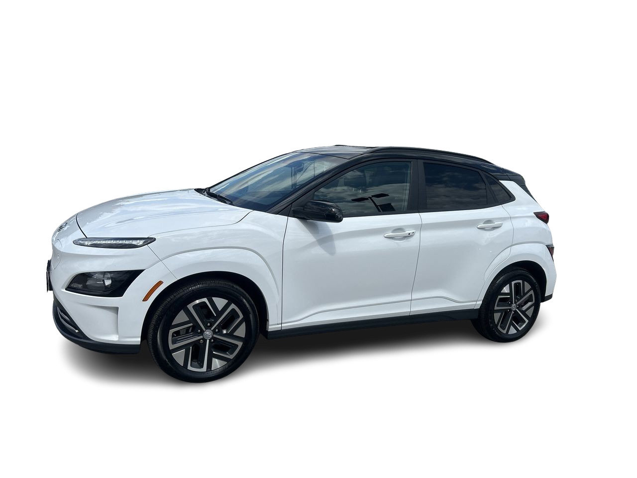 Used 2022 Atlas White/Phantom Black Hyundai Preferred Two-Tone image 4