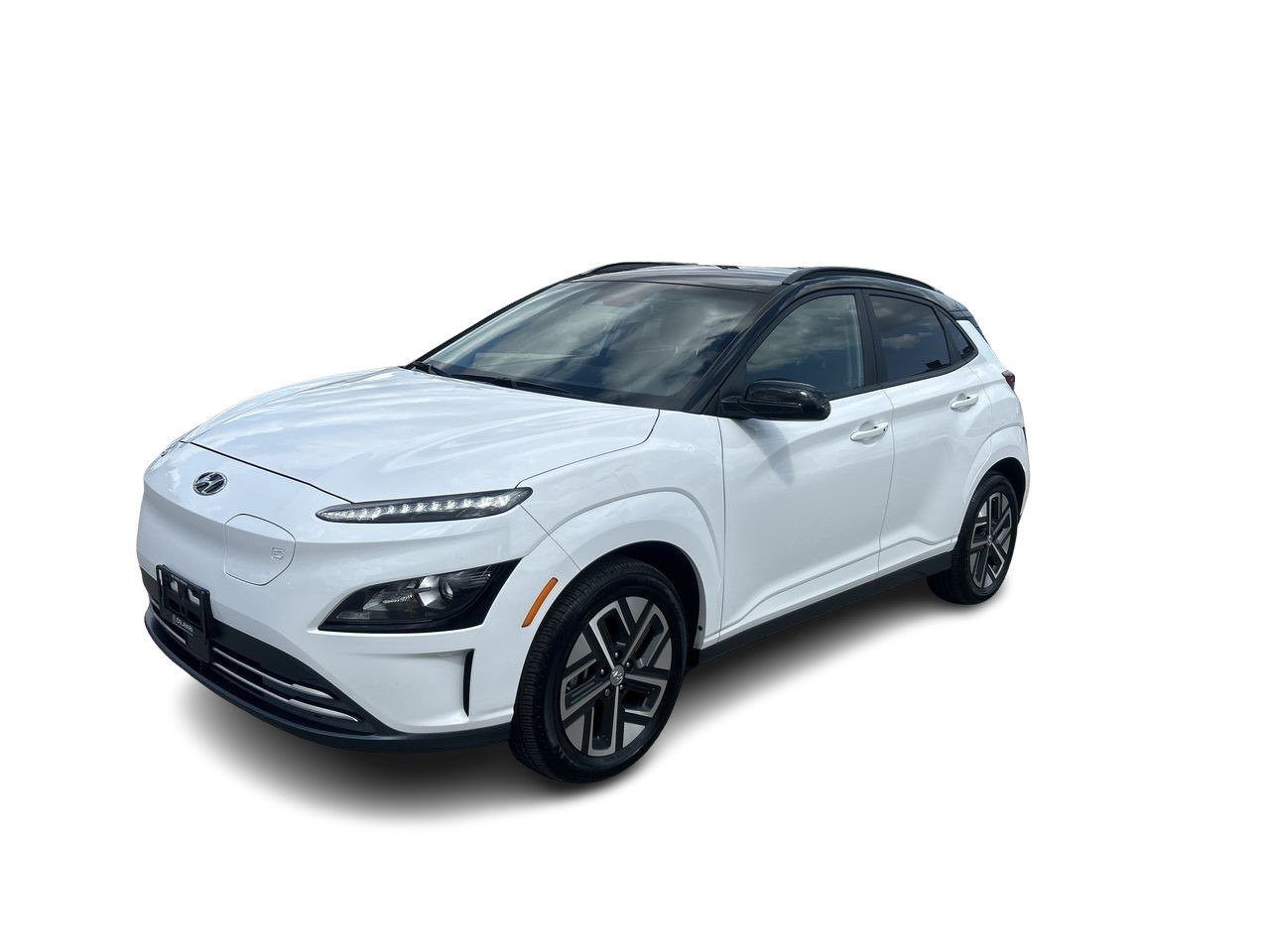 Used 2022 Atlas White/Phantom Black Hyundai Preferred Two-Tone image 3