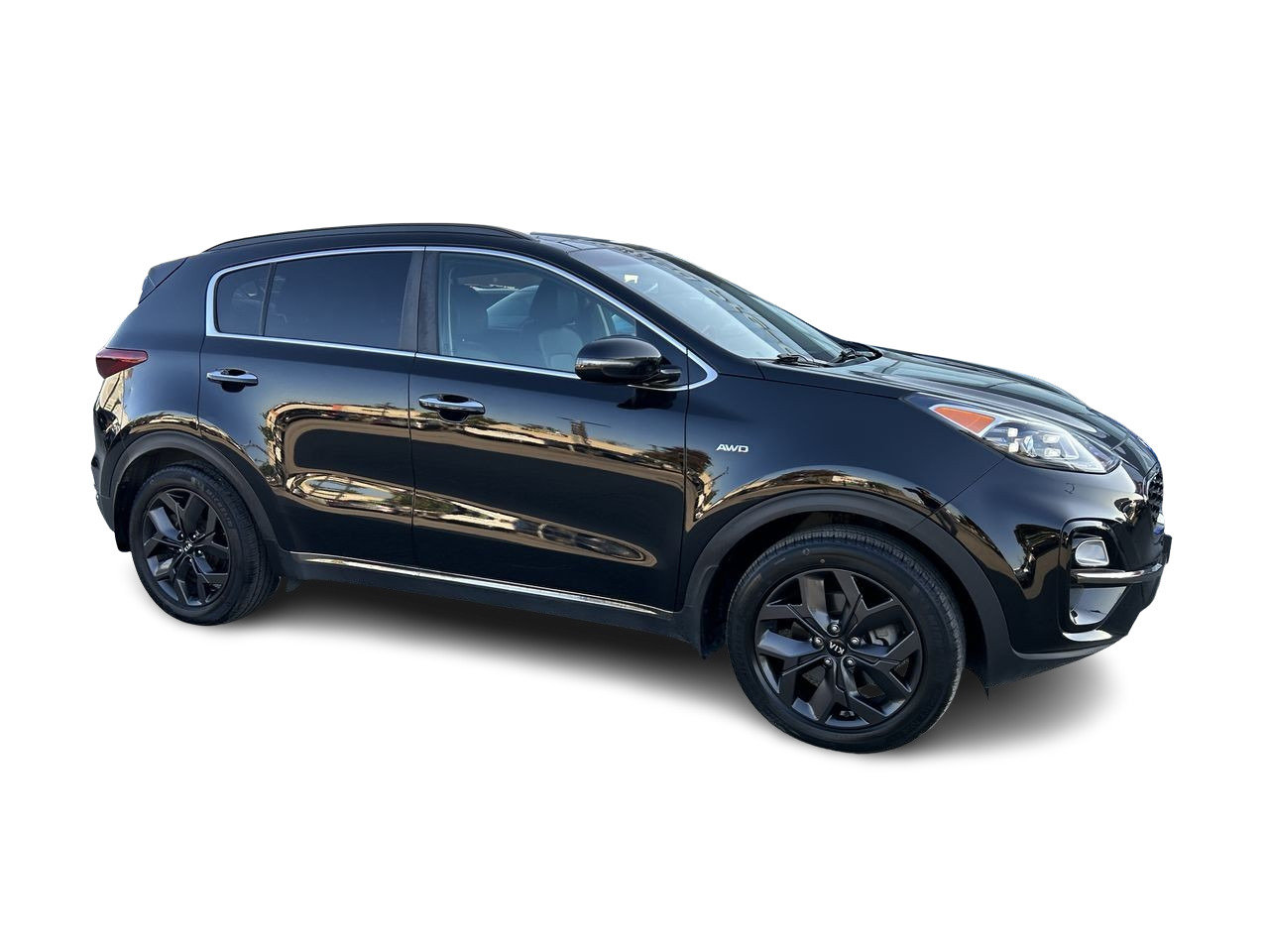 Used 2021 Black Cherry (MET) Kia EX Premium S AWD image 14